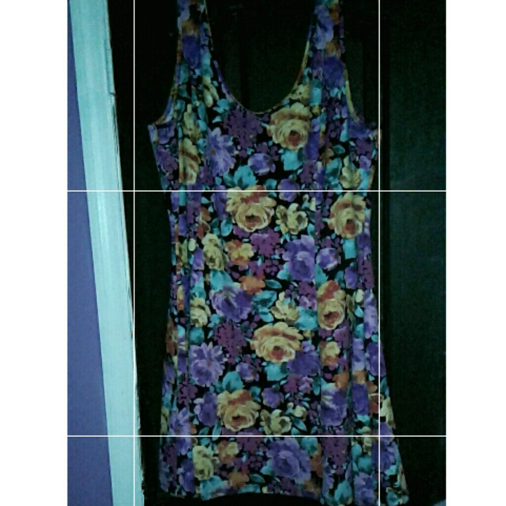 Floral skater dress